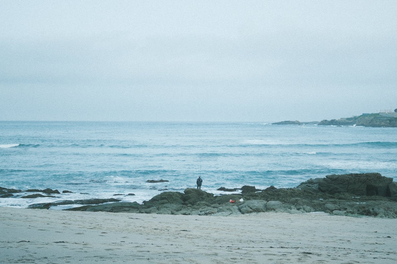 Pescador de otoño