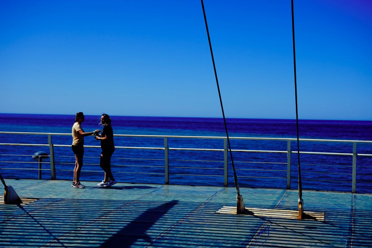 Líneas y azul Marino