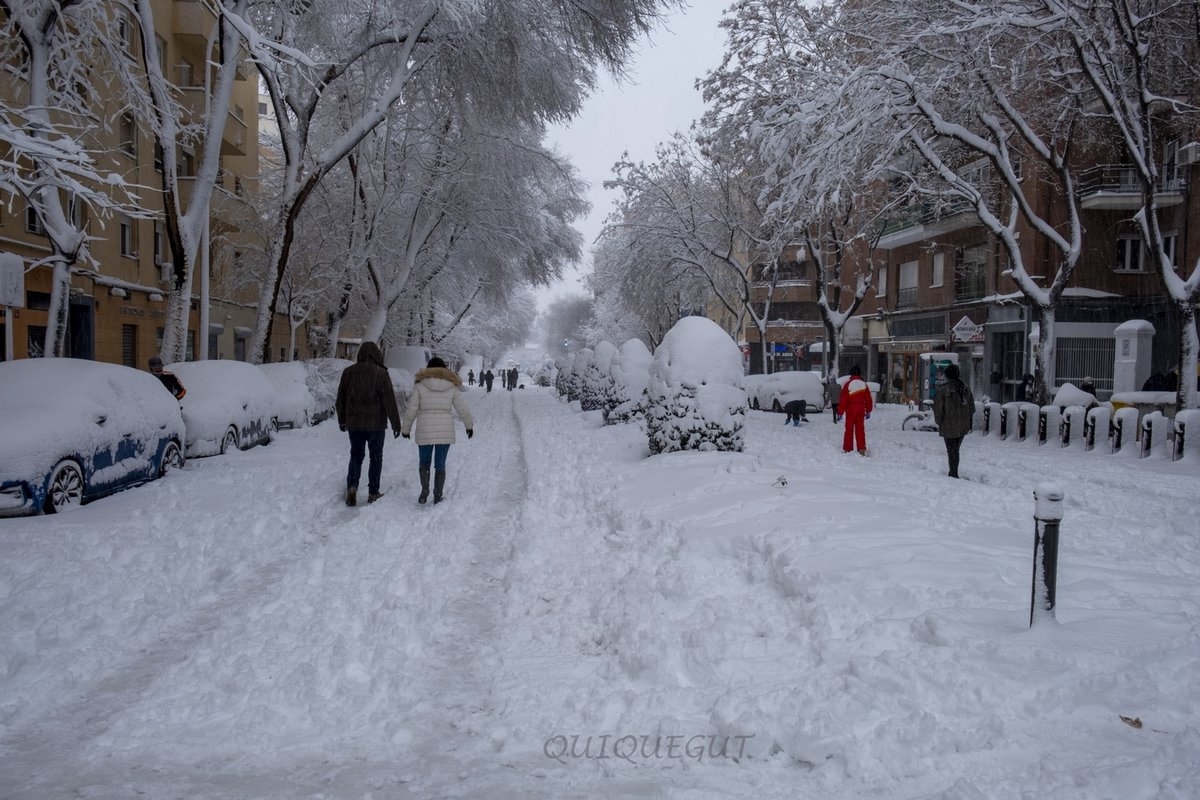 SERIE: "LA GRAN NEVADA DE MADRID"