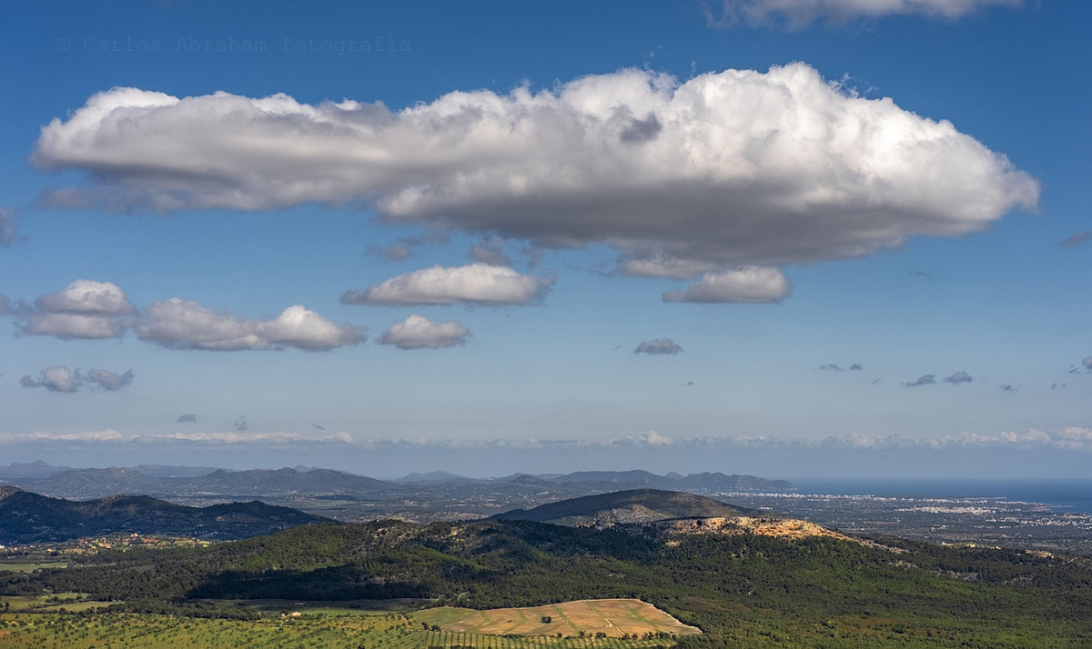 Vistas desde el Monasterio de San Salvador (Felanitx-Mallorca)