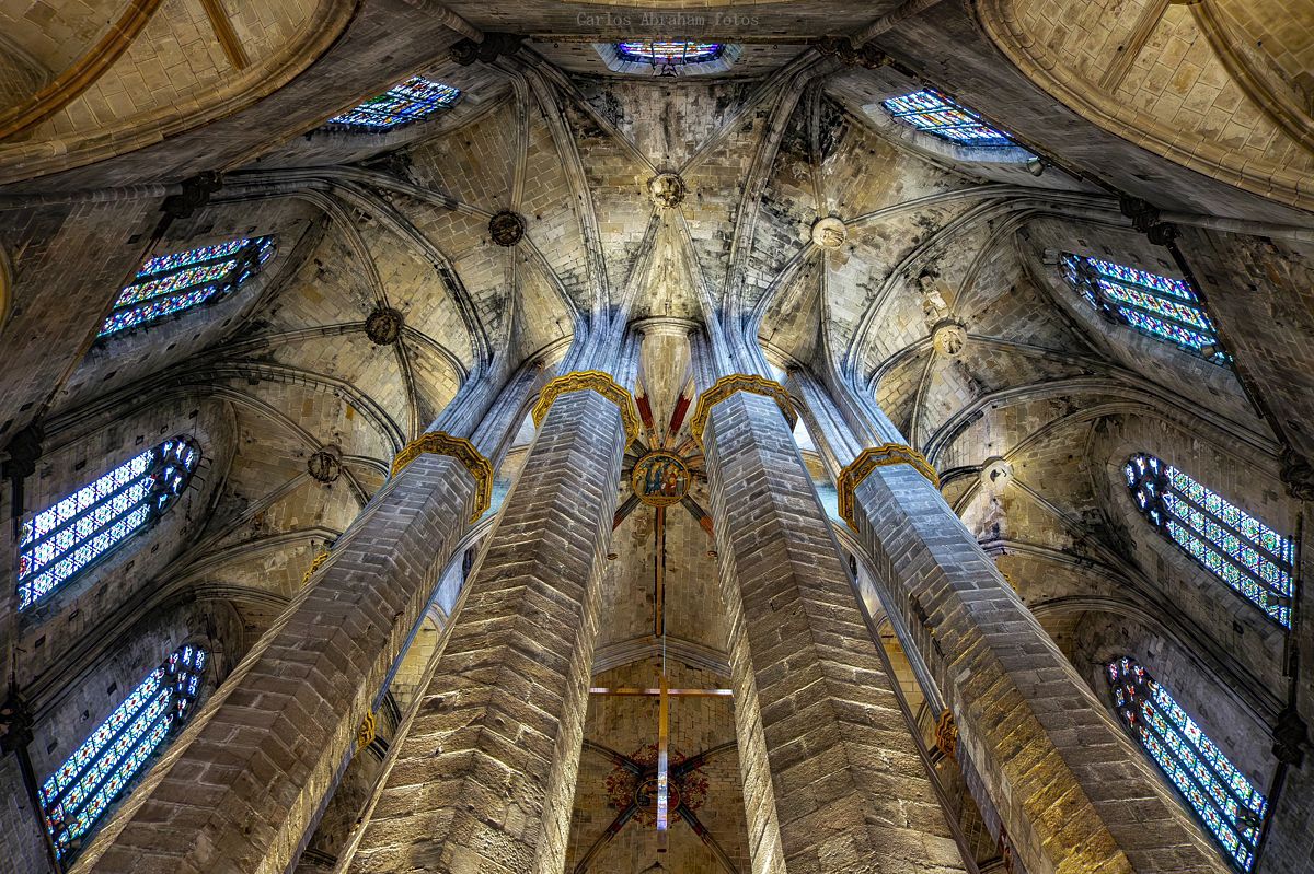 En la Catedral del Mar.