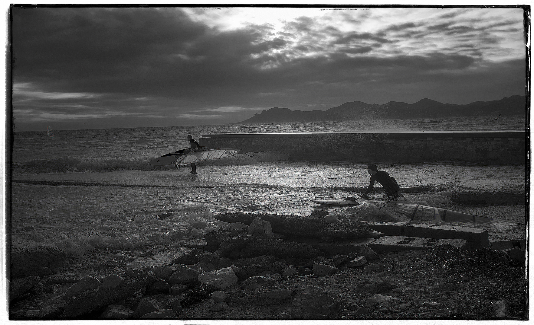 Dia de vientos  Cannes Francia