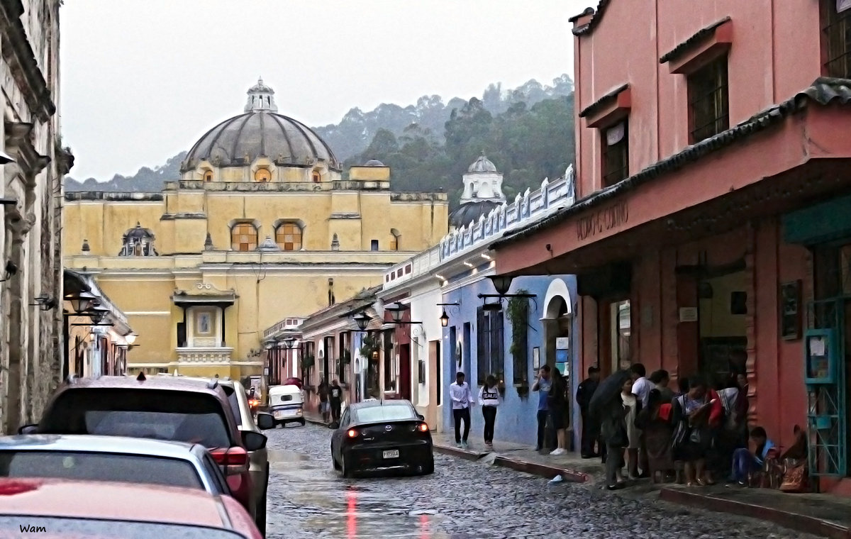 M.m. 07 Un rincón de la ciudad "Antigua Guatemala"