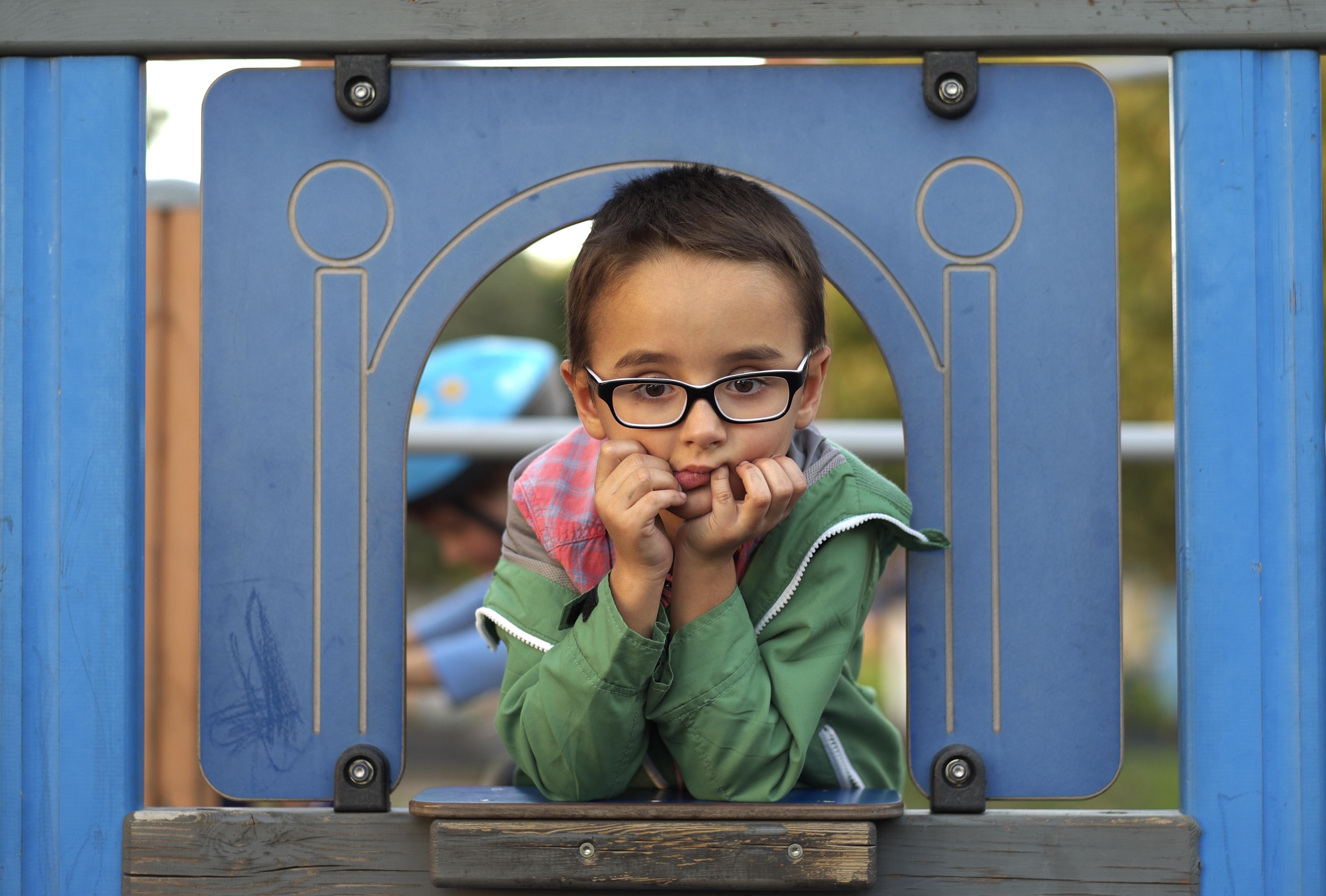 Mi hijo retratado con el 56mm