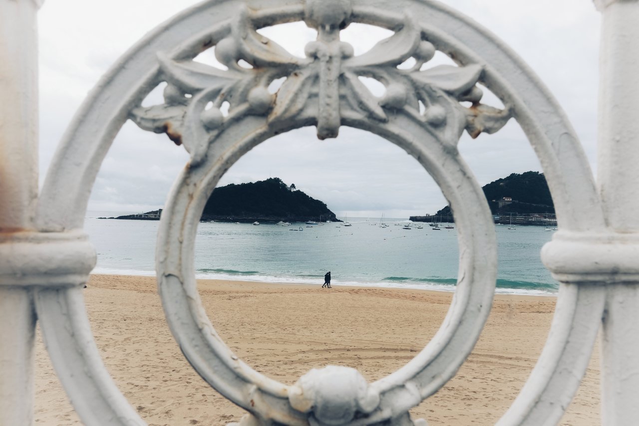 San Sebastián. Playa de la Concha