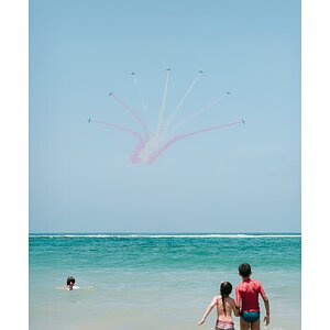 fotografo-gran-canaria-playa-las-canteras-exhibicion-aérea-mar-niños.jpg