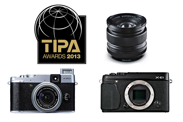Productos Fujifilm premiados en los premios TIPA 2013