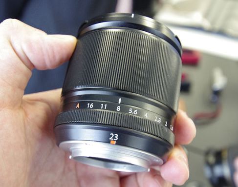 La lente Fujinon XF 23 mm f/1.4 R llegará en octubre