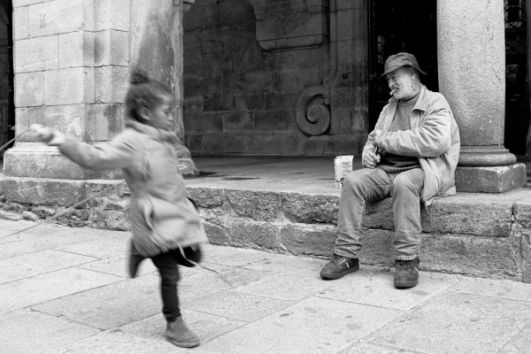 "La princesa y el vagabundo" por Manuel Soleado, con Fuji X100