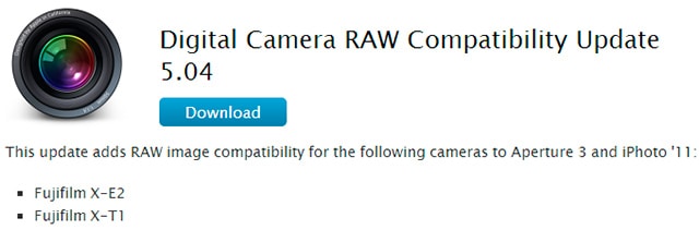 Camera Raw 5.04
