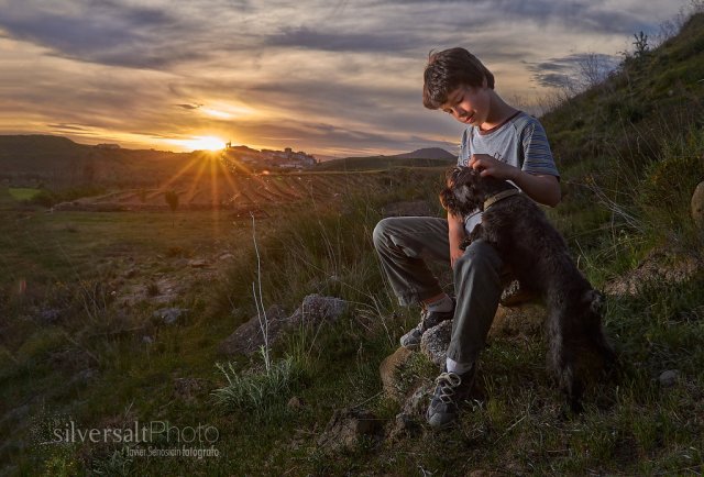 Atardecer Mañeru por Javier Senosiain, con Fuji X-E1