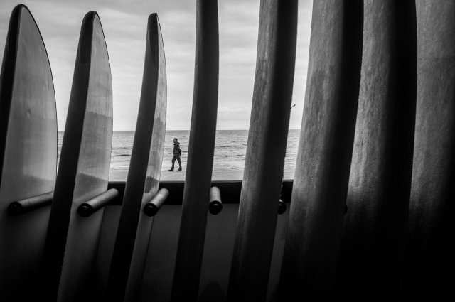 Surf in Zarautz por Jontxu Fernández, con Fuji X100