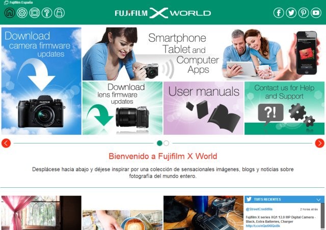 Fujifilm X World