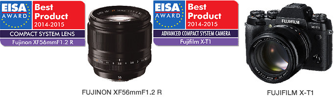 Fuji X-T1 y XF 56mm en EISA 2014