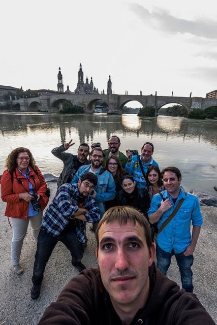 Selfie grupal por Adrián Fernández López (LerKreL).