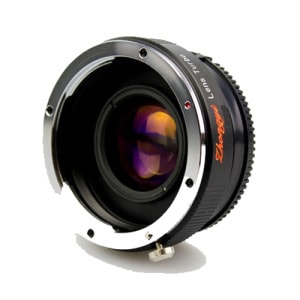 Mitakon Turbo Lens Mark II Canon EF a Fuji X