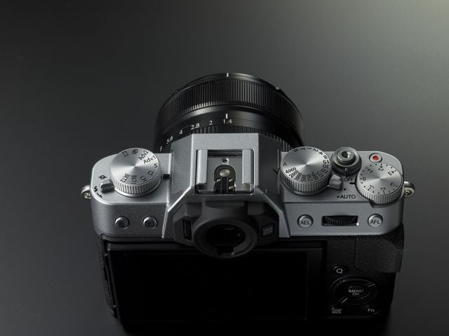 Fujifilm X-T10 diales superiores