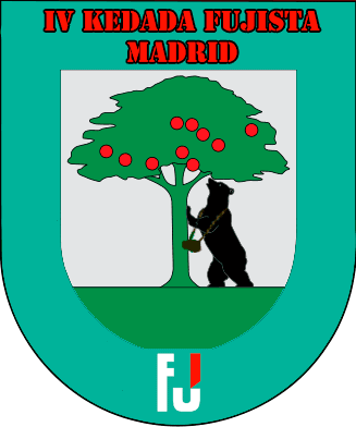 Logo de la IV Kedada de Fujistas en Madrid.