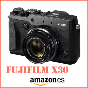 Fuji X30 en Amazon
