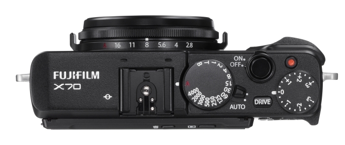 Fuji X70 arriba