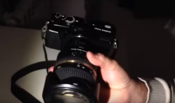 Adaptación de una lente Tamron con montura Canon EF en una cámara Fujifilm