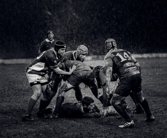 Fotografía de rugby con X-T1 + XF 50-140mm f/2.8 por Osmel García.