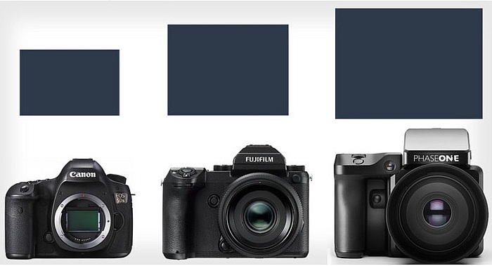 Nikon D810 frente a Fuji GFX 50S frente a Canon 5DS R, por Petapixel.