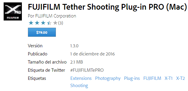 Fujifilm Tether Shooting PRO