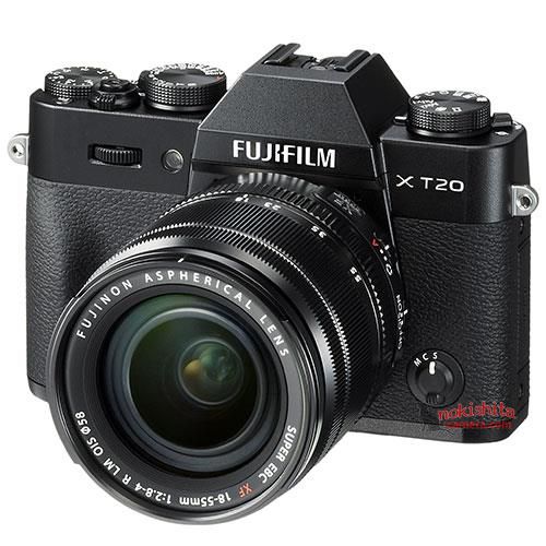 Fujifilm X-T20 filtrada.