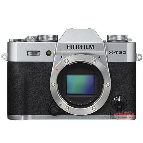 Fujifilm X-T20 delante.