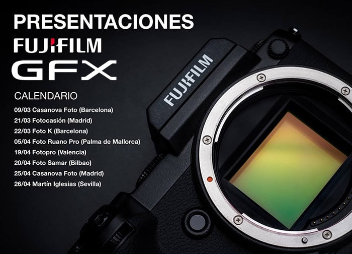 La Fujifilm GFX 50S, de gira por España