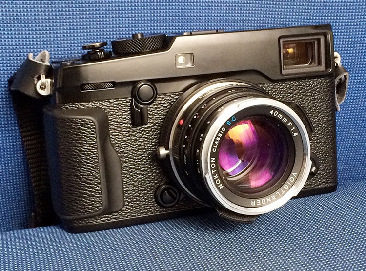 X-Pro2 con el Nokton 40mm f/1.4 (Leica M)