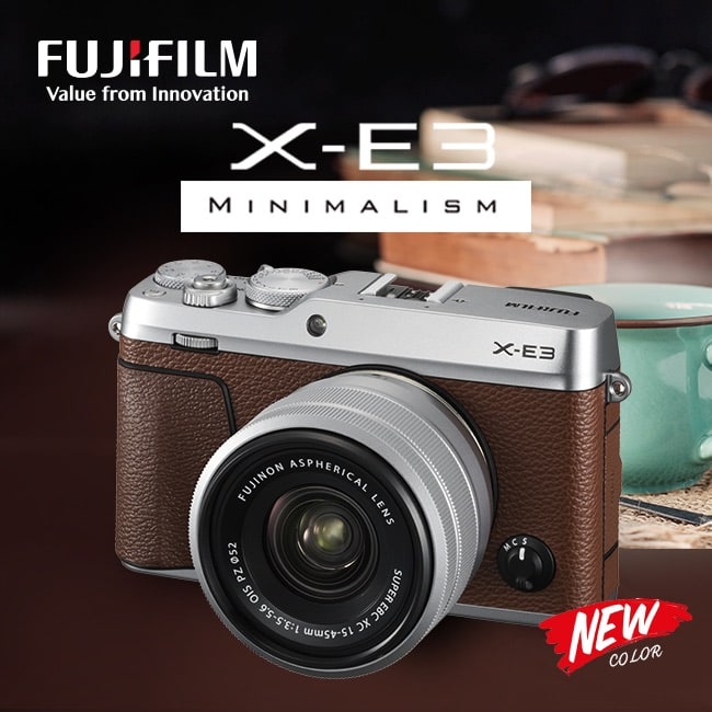Fujifilm X-E3 marrón