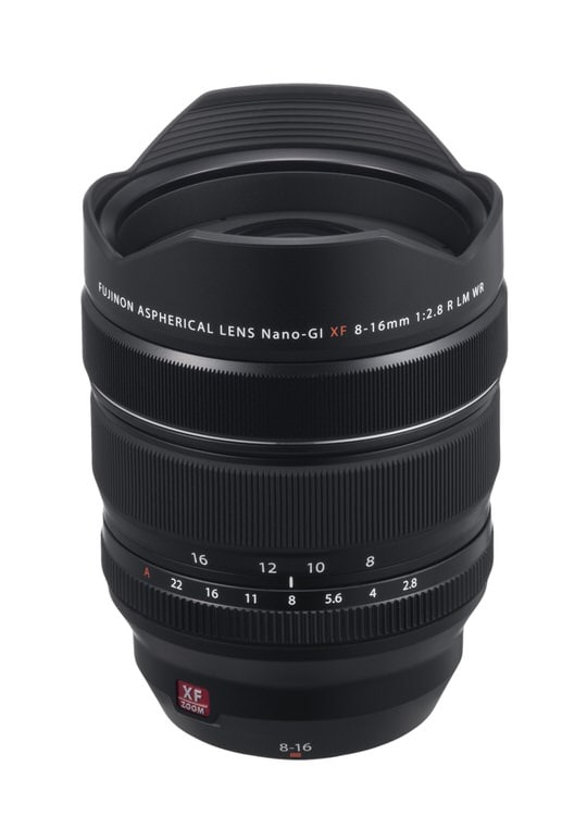 Fujinon XF 8-16mm F2.8.