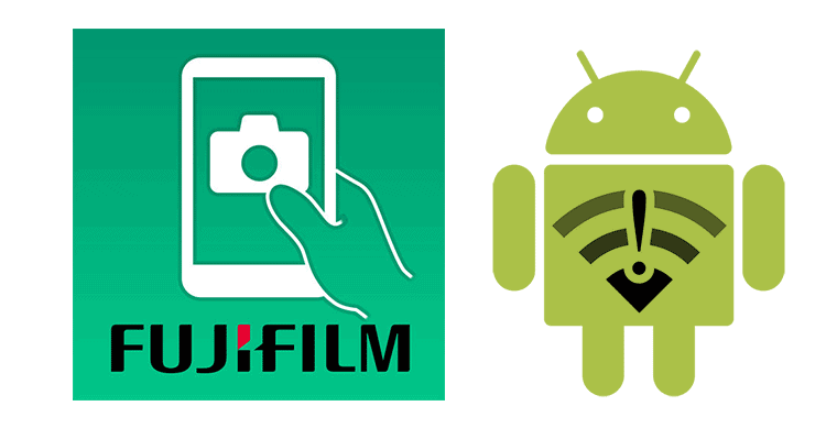 Errores de Fujifilm Camera Remote en Android.