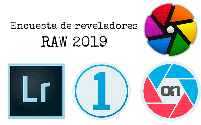 Encuesta sobre software de revelado RAW 2019.