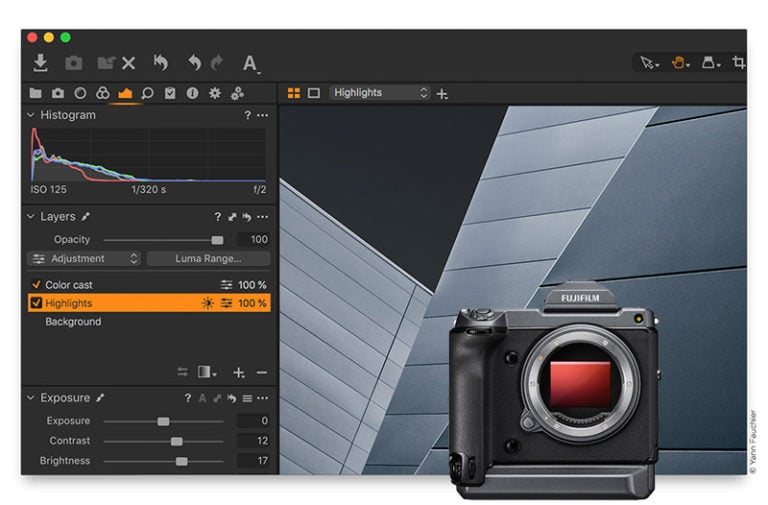 Capture One Pro 12.0.4, compatible con la GFX 100 y 8 nuevas ópticas