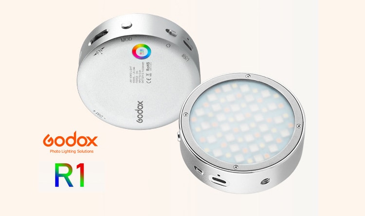 Godox R1 y RF1, antorcha/flash LED portátil