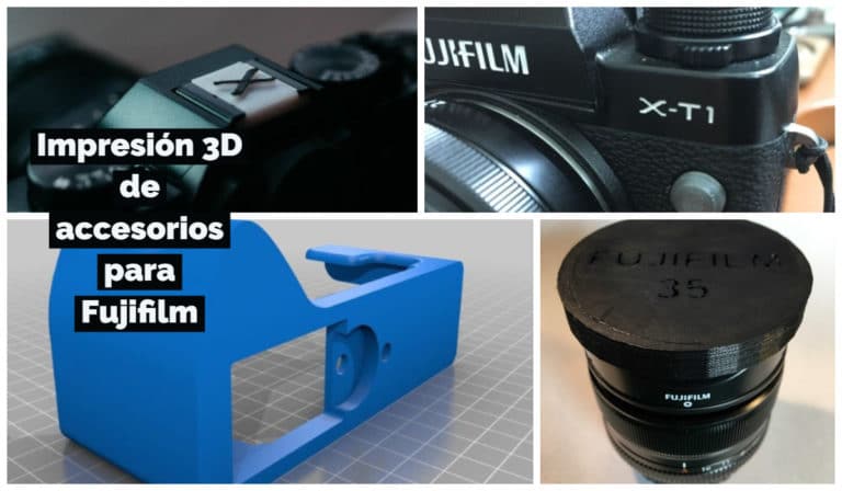 Impresión 3D de accesorios para Fujifilm