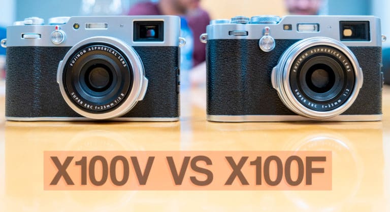 Fujifilm X100V frente a X100F: las 8 diferencias principales