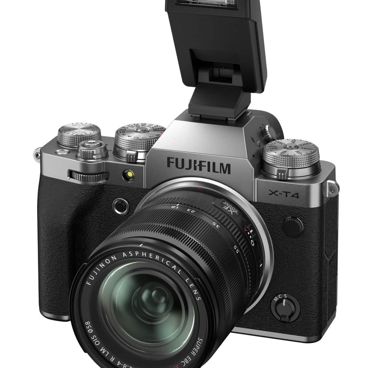 Fujifilm X-T4 con flash EF-X8.