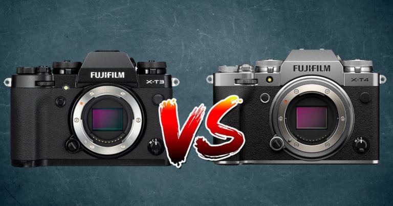 Fujifilm X-T3 vs Fujifilm X-T4