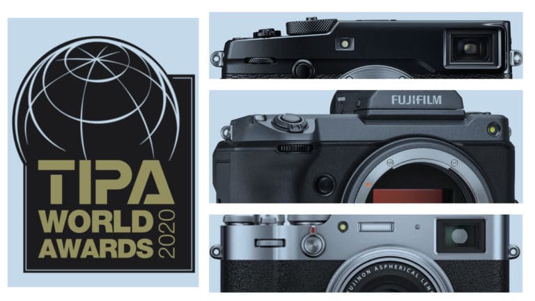 TIPA 2020: premios para las Fujifilm X100V, X-Pro3, GFX 100 e Instax Mini Link.