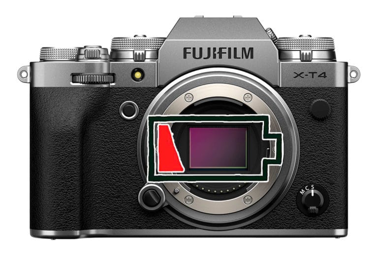 Duración de la batería de la Fujifilm X-T4.