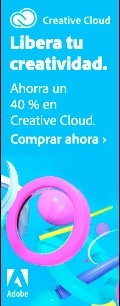 Adobe Creative Cloud -40% oferta