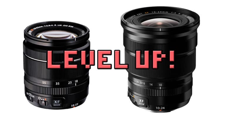 Actualización de firmware para XF 10-24mm, XF 18-55mm