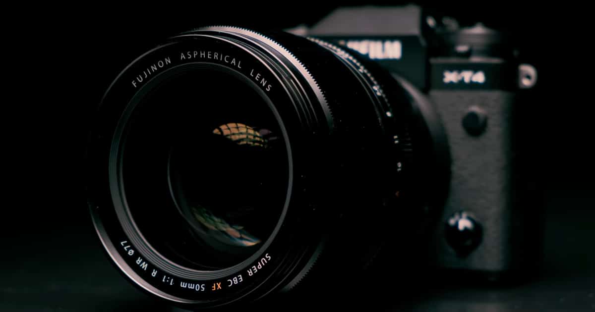 Fujifilm 50mm F1, vista diagonal.