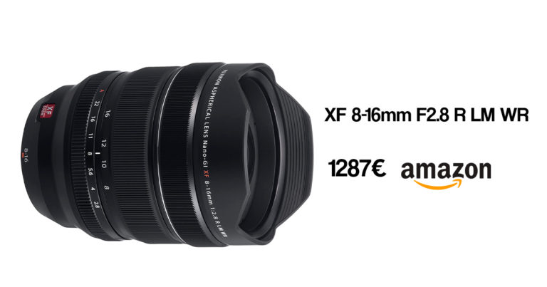 (oferta finalizada) Fujinon XF 8-16mm F2.8 R LM WR: precio mínimo histórico en Amazon