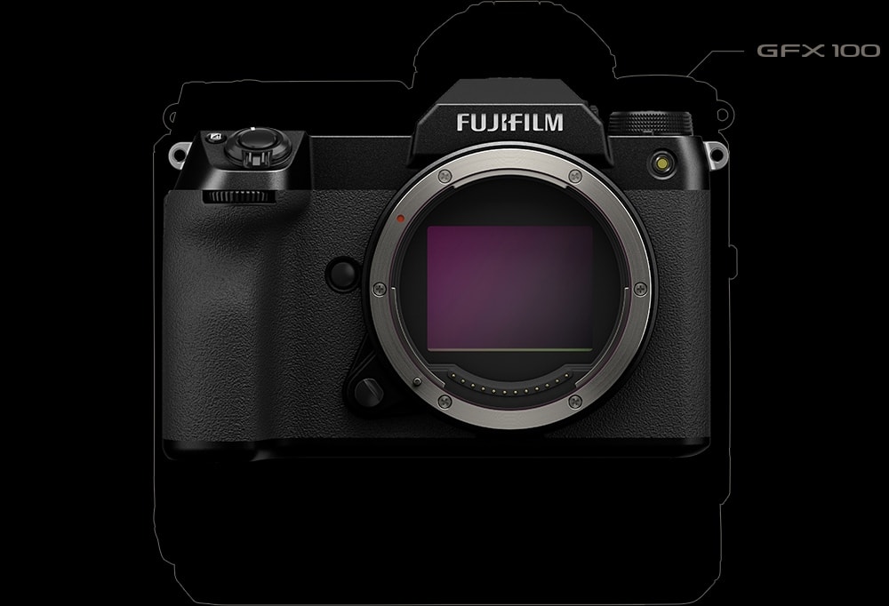 Comparativa de tamaño: Fujifilm GFX 100 vs GFX 100S