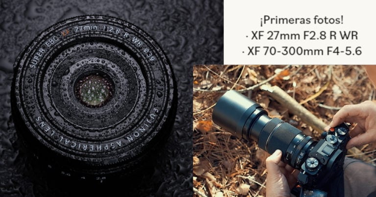 Primeras fotos del XF 27mm F2.8 R WR y el XF 70-300mm.